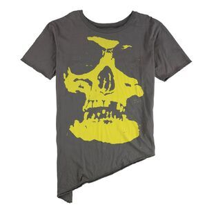 Nothing Sacred Mens Two Tone Graphic T-Shirt, NWT